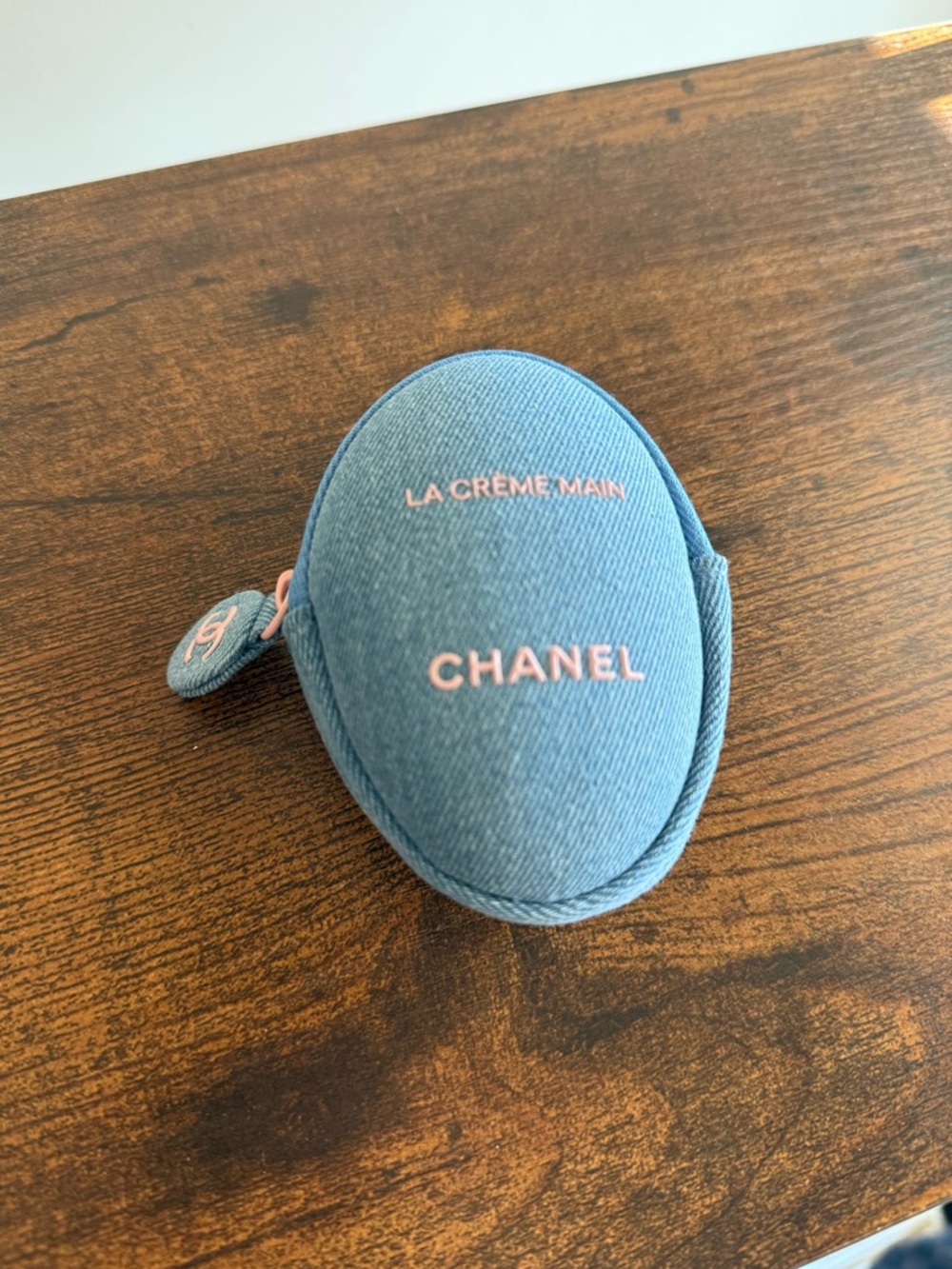 CHANEL Denim La Crème Main Hand Cream Case